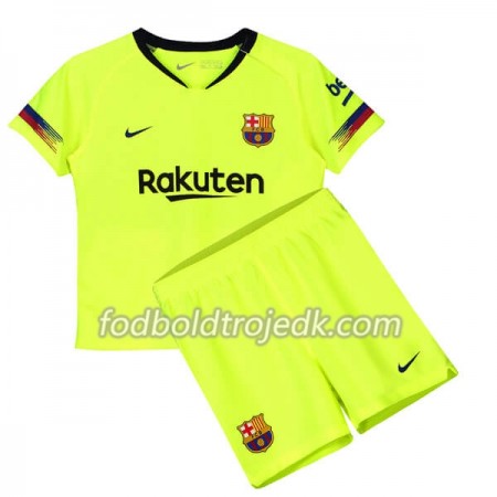 FC Barcelona Børn Udebane 2018/19 - Fodboldtrøjer(S/S)